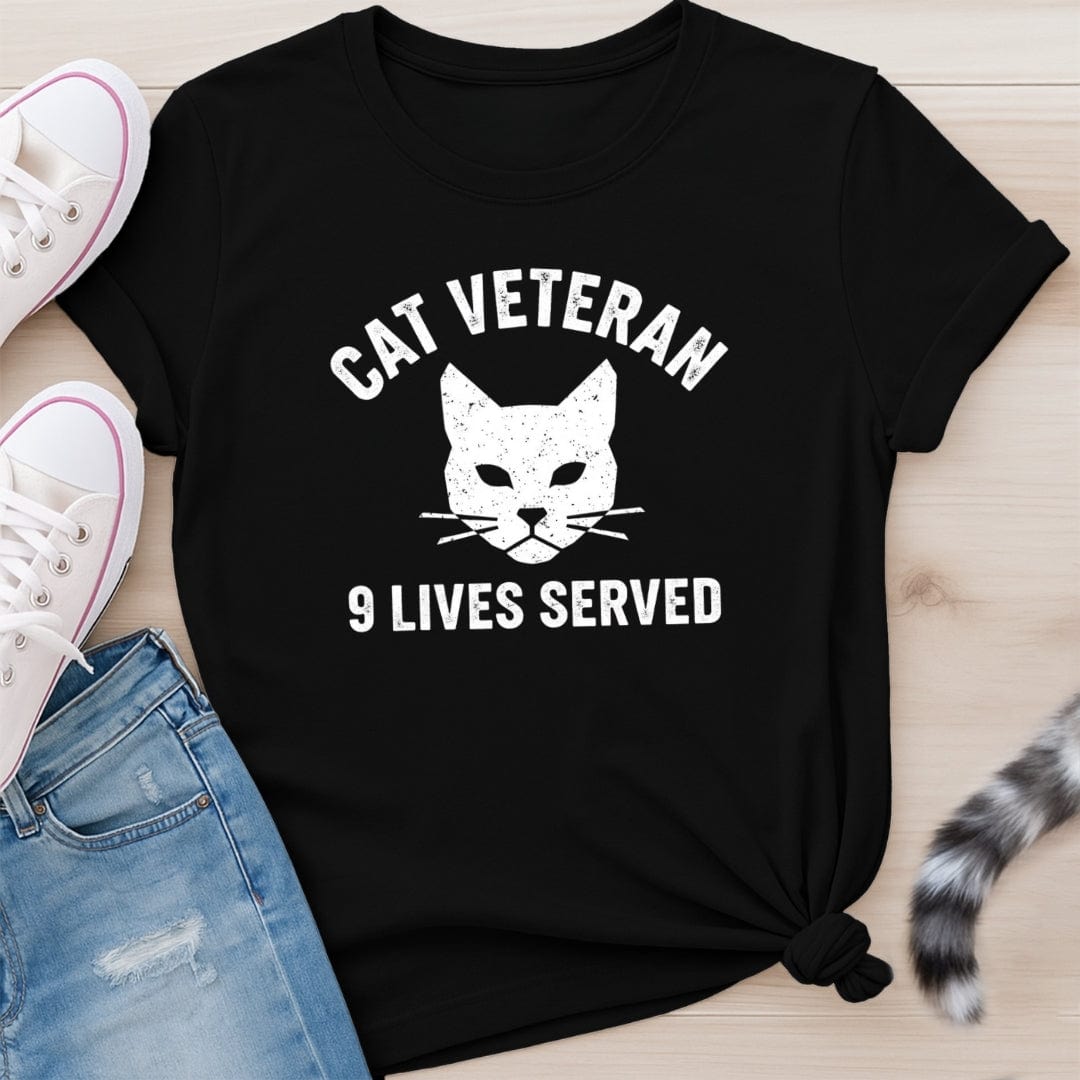 CAT VETERAN T-SHIRT
