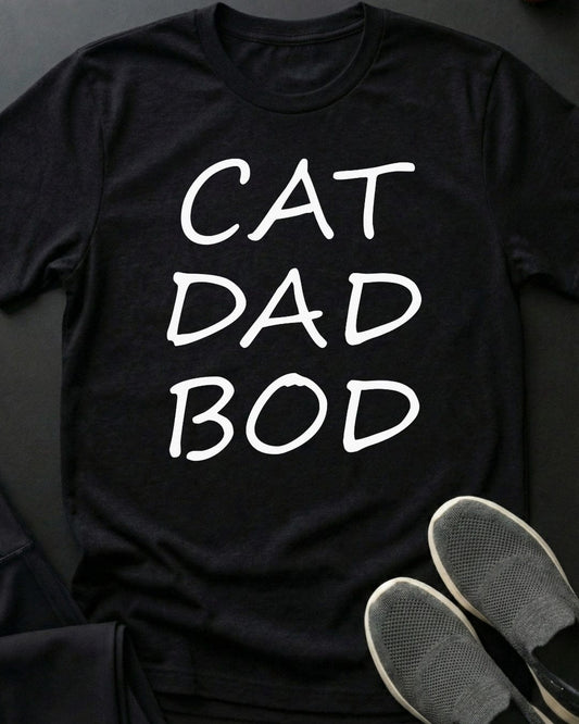 Cat Dad Bod Tee