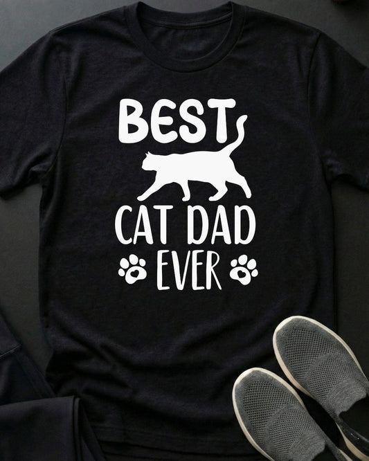 Best Cat Dad Tee