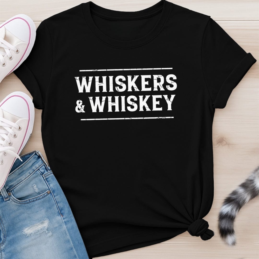 WHISKERS & WHISKEY T-SHIRT