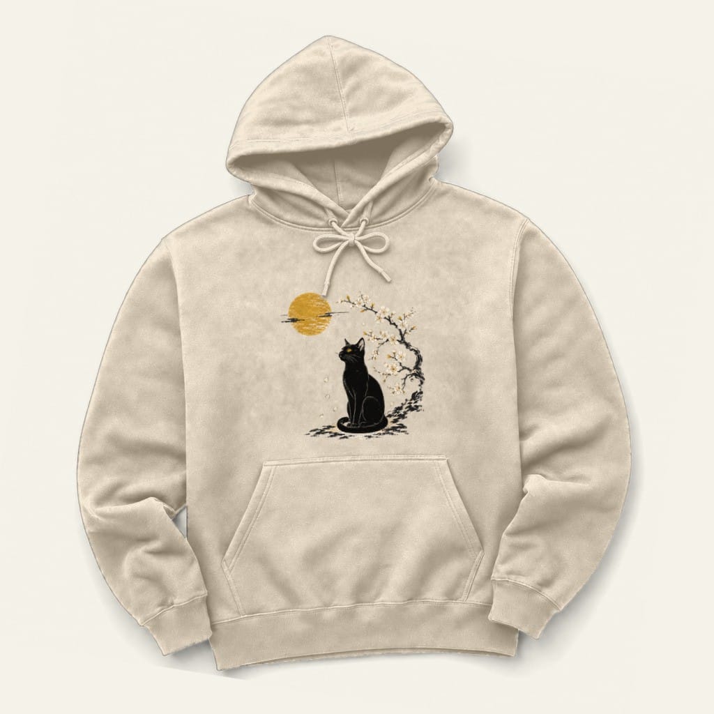 Blossoms Hoodie in Sand