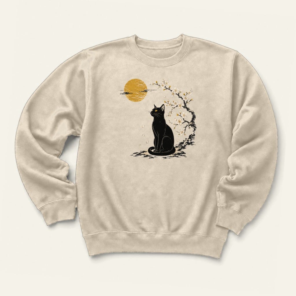 Blossoms Sweatshirt in Sand