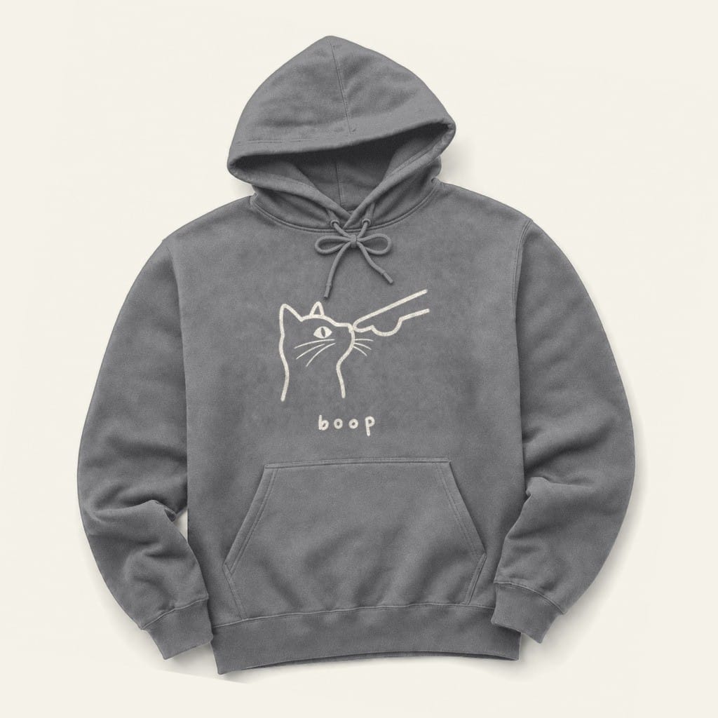Boop Hoodie in Graphite Heather