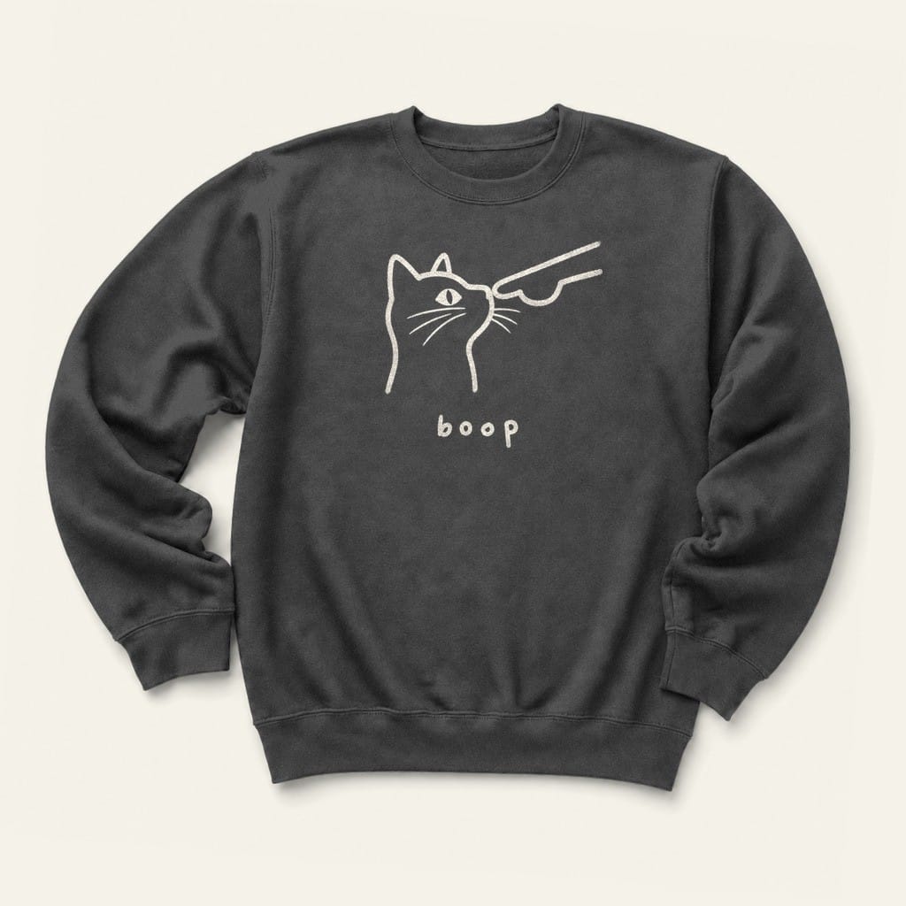 Boop Sweatshirt in Dark Heather