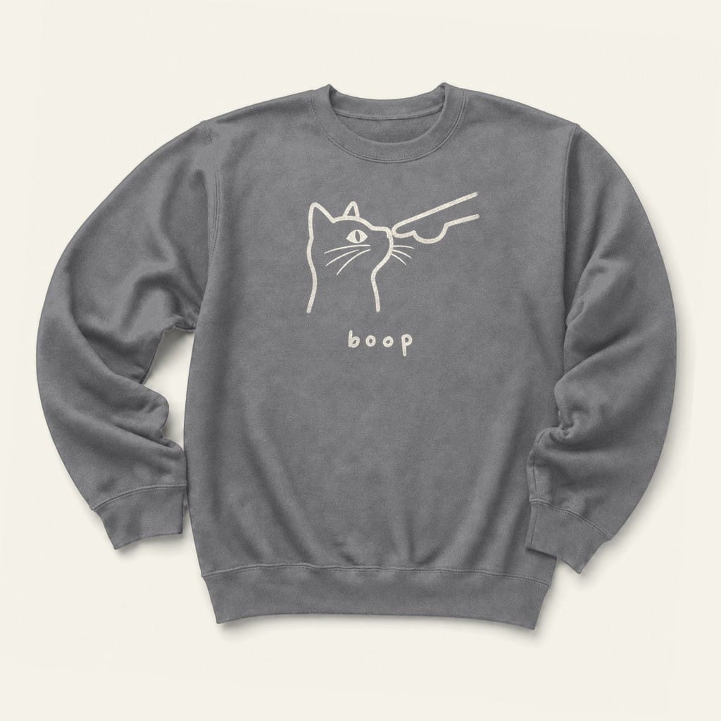 Boop Sweatshirt in Graphite Heather