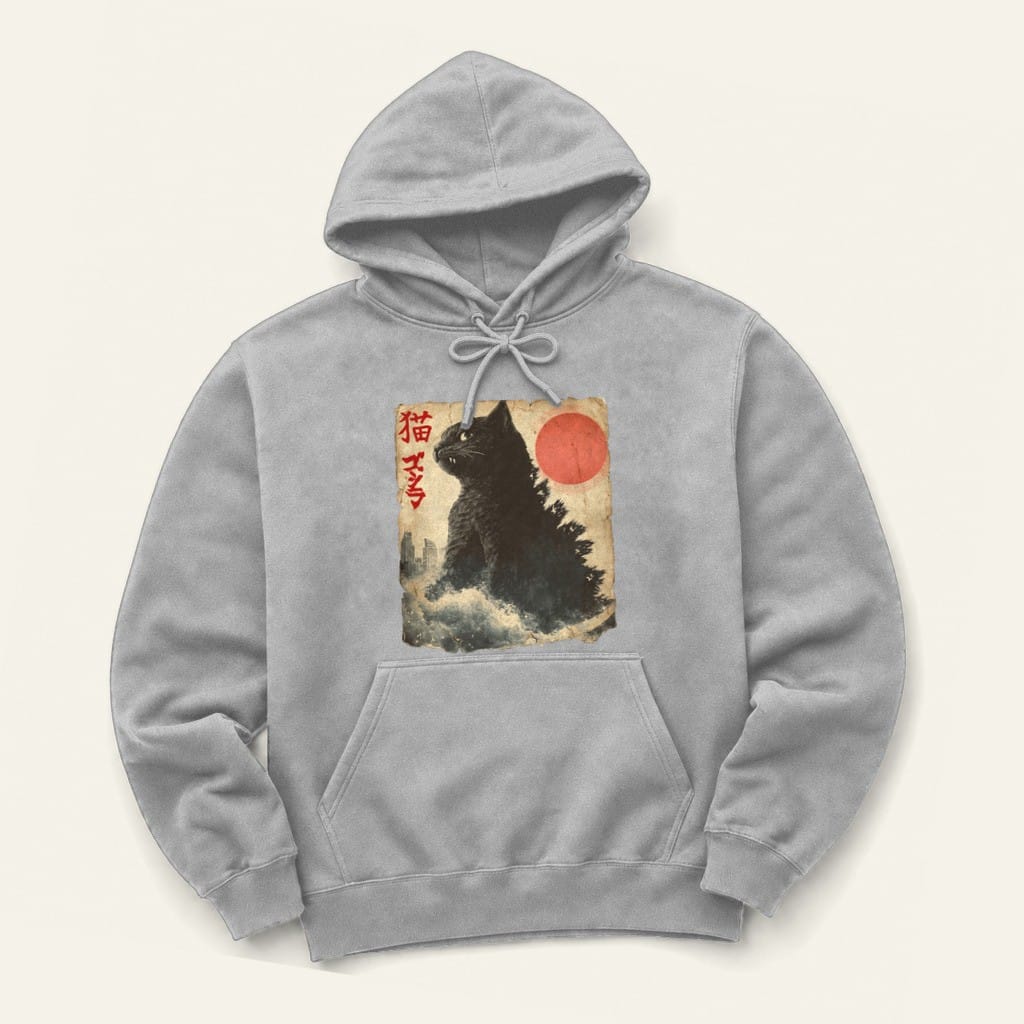Catzilla Hoodie in Sport Grey