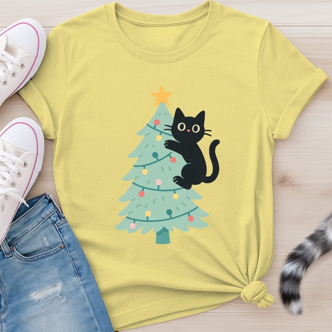 CHRISTMAS KITTY T-SHIRT