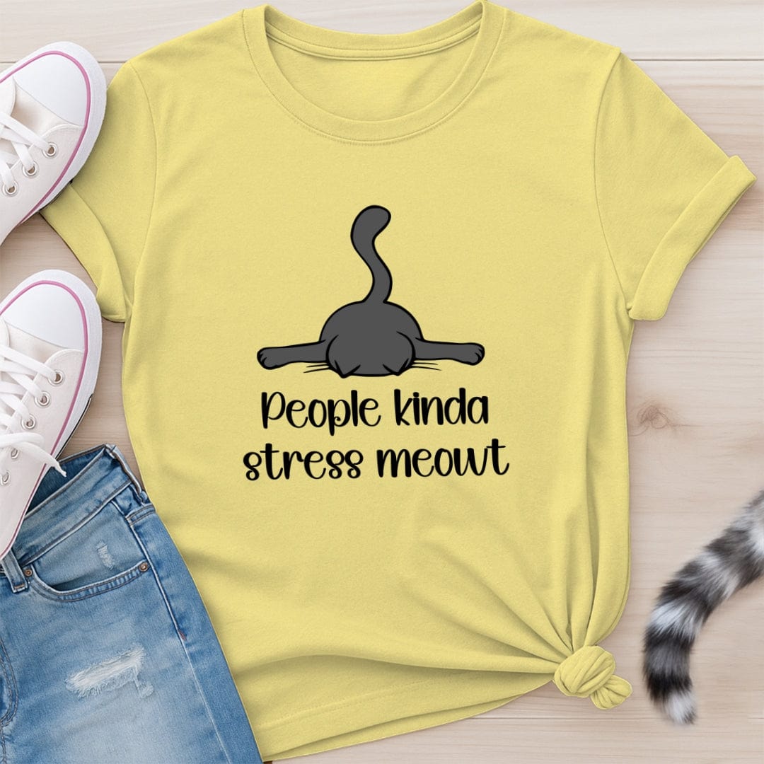 STRESS MEOWT T-SHIRT