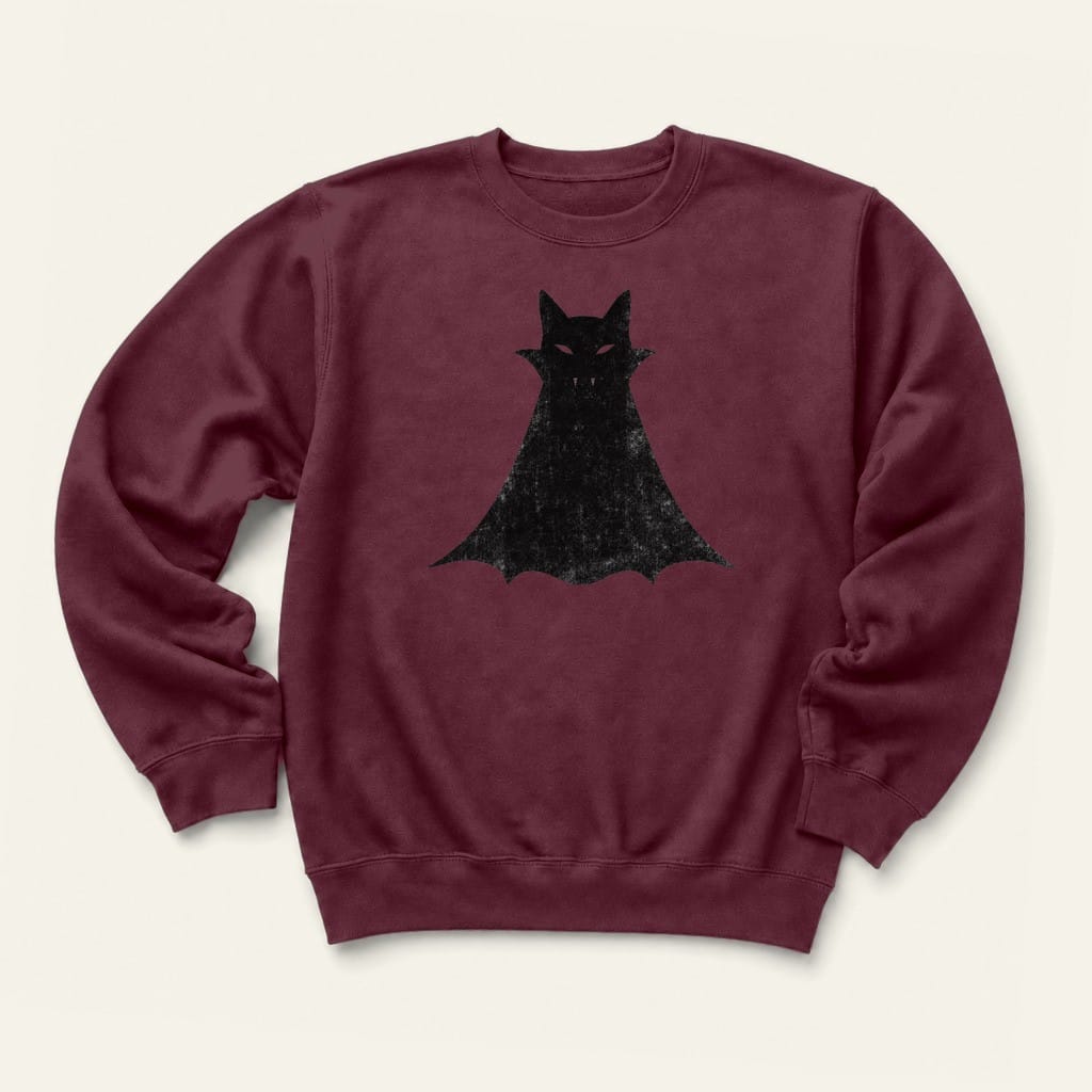 Count Catula Sweatshirt in Maroon