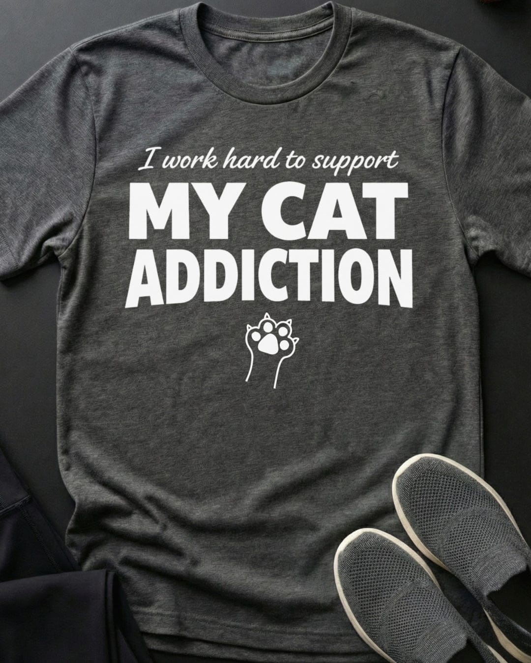 Cat Addiction Tee