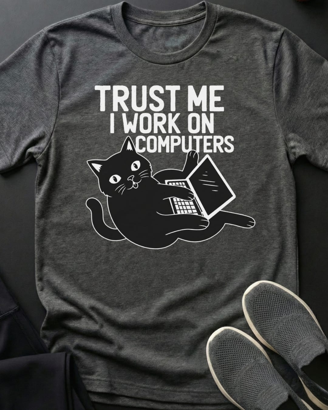 I Work On Computers Tee