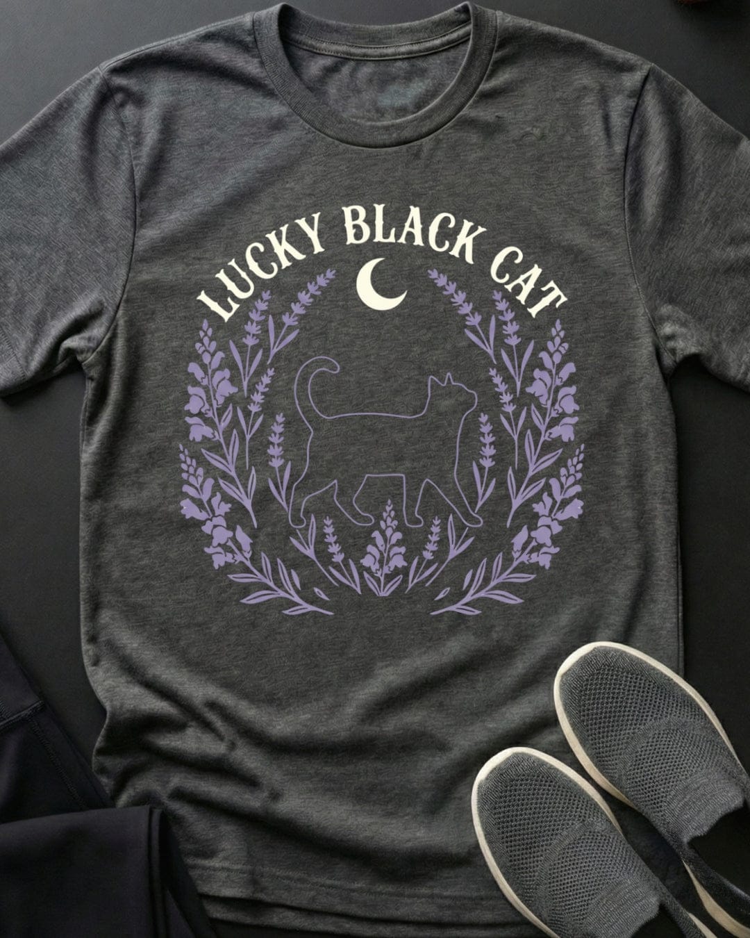 Lucky Black Cat Tee