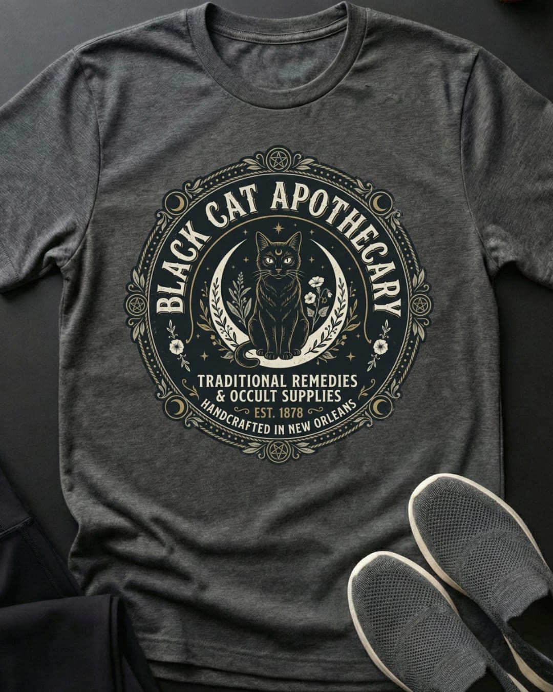 Black Cat Apothecary Tee