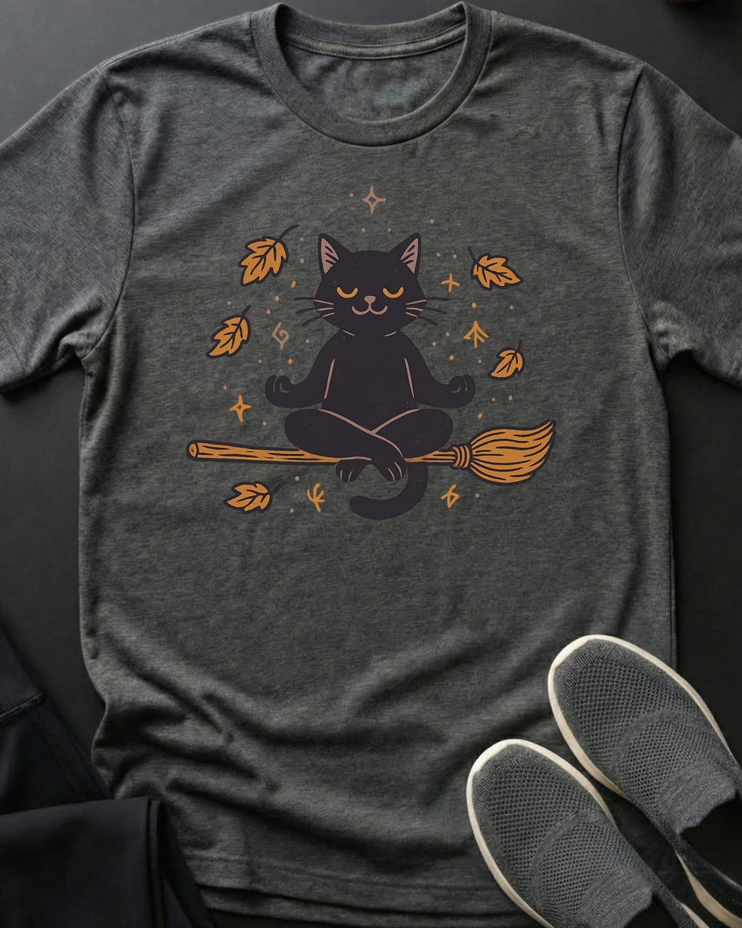 Zen Witchy Cat Tee