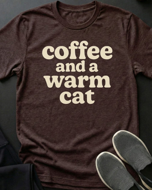 Coffee & Cat Tee