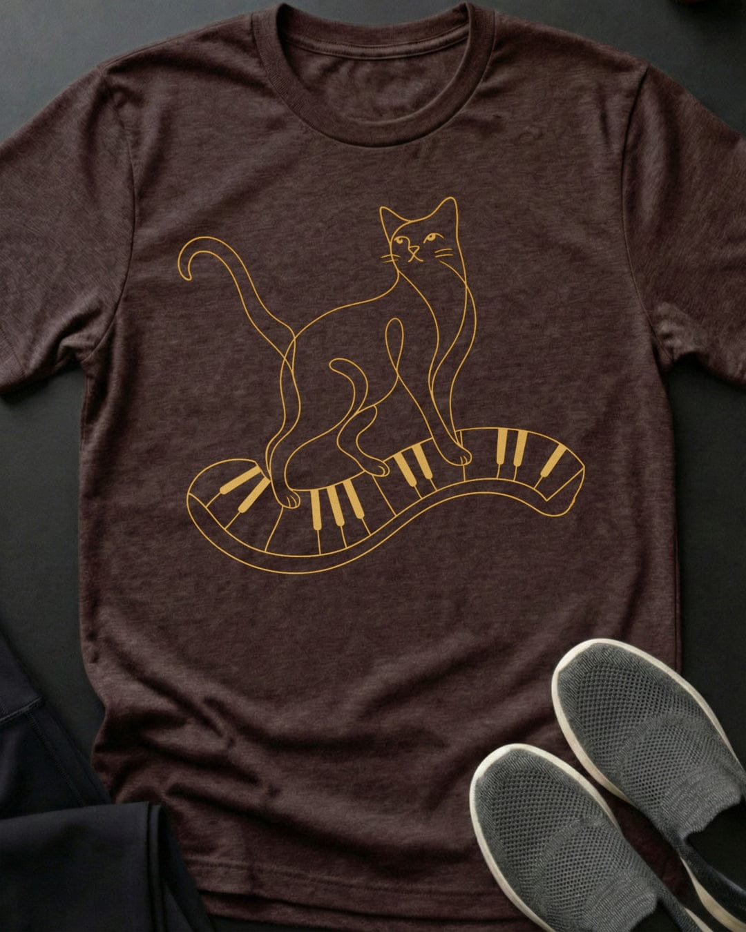 Piano Kitty Tee
