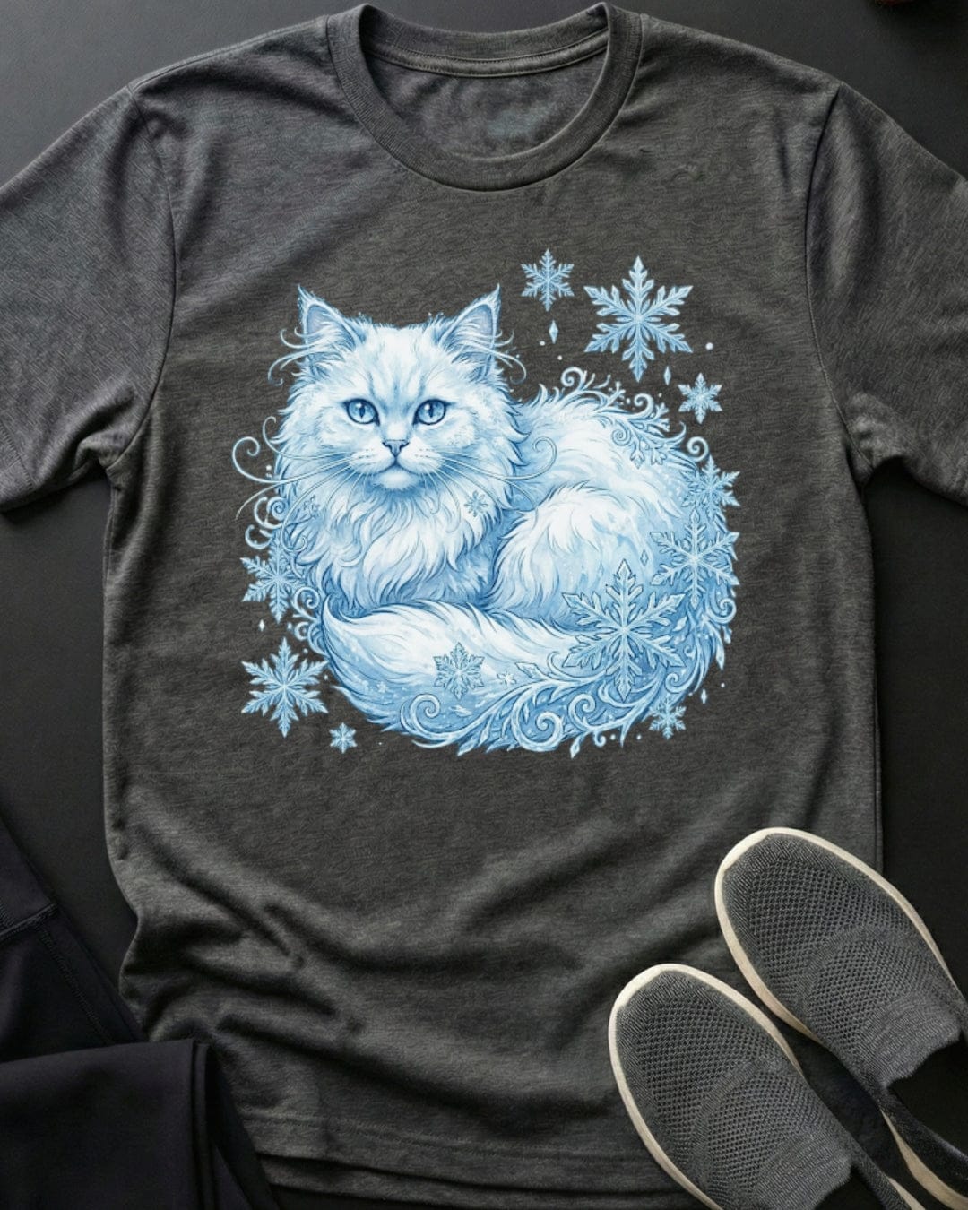 Winter Kitty Tee