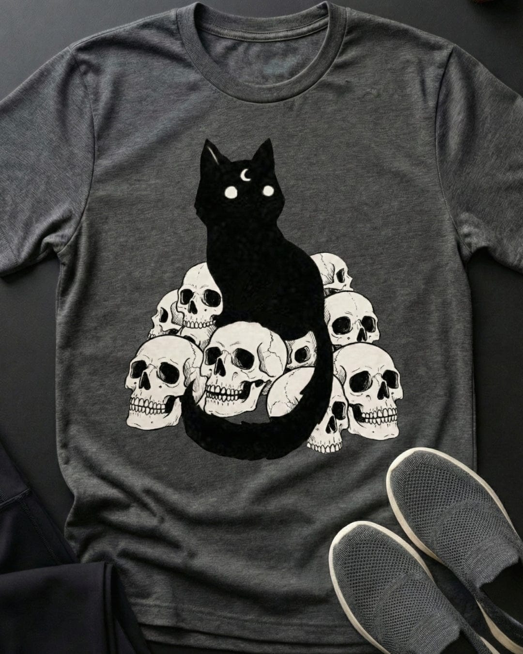 Skull Kitty Tee