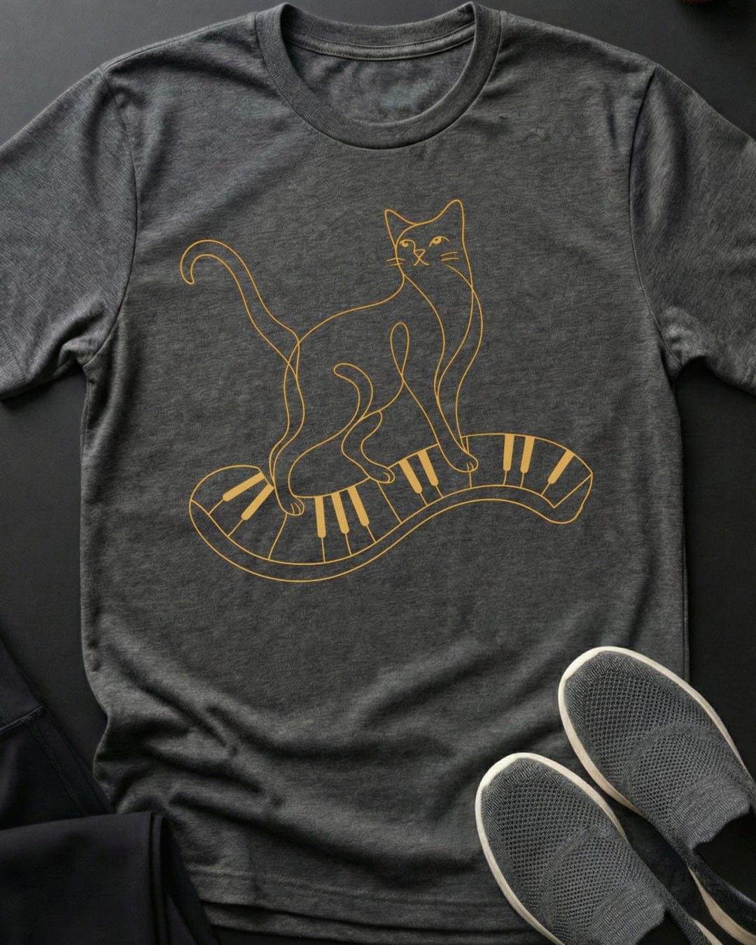 Piano Kitty Tee