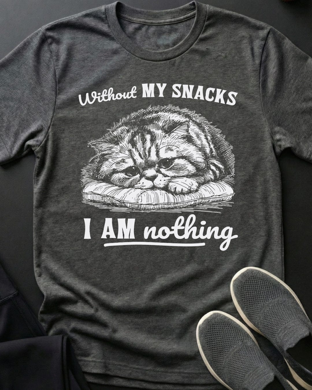 Without Snacks Tee