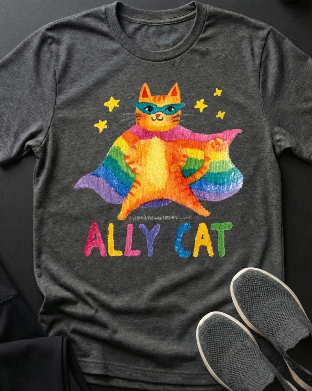 Ally Cat Tabby Tee