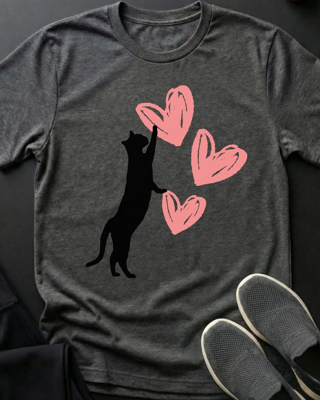 Kitty Hearts Tee