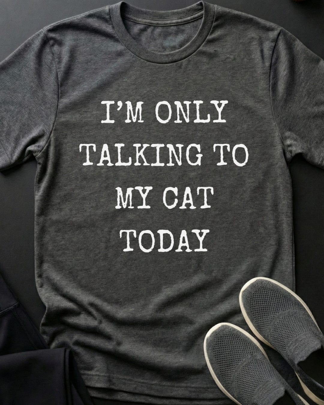 Only Talking To My Cat Tee