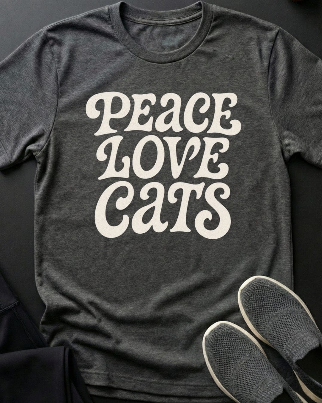 Peace Love Cats Tee