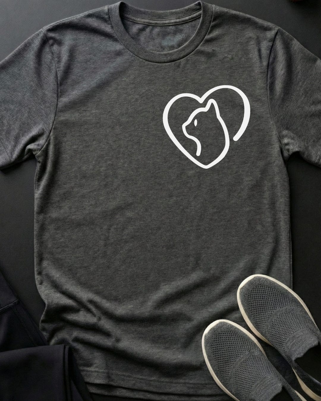 Kitty Heart Doodle Tee