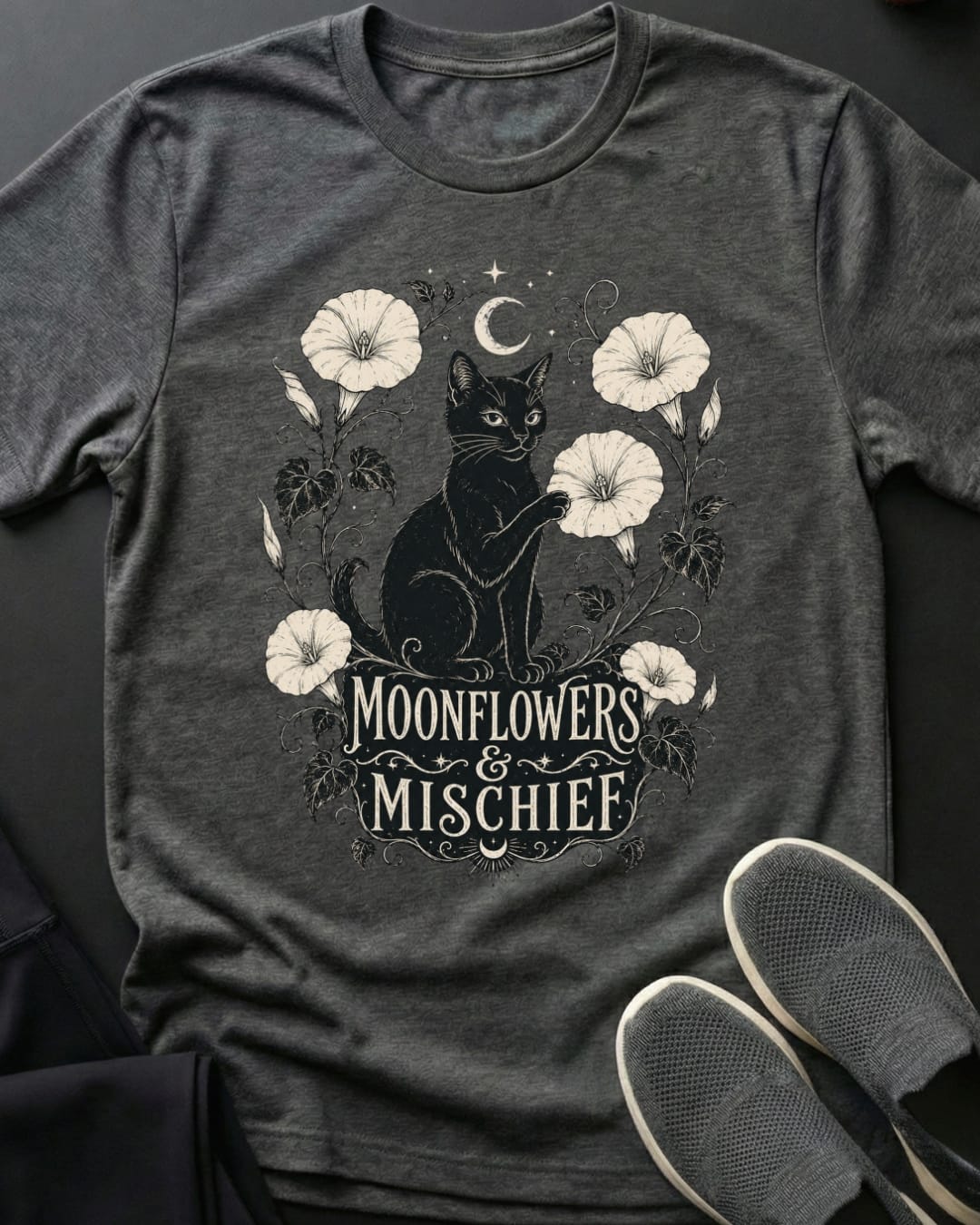 Moonflowers & Mischief Tee