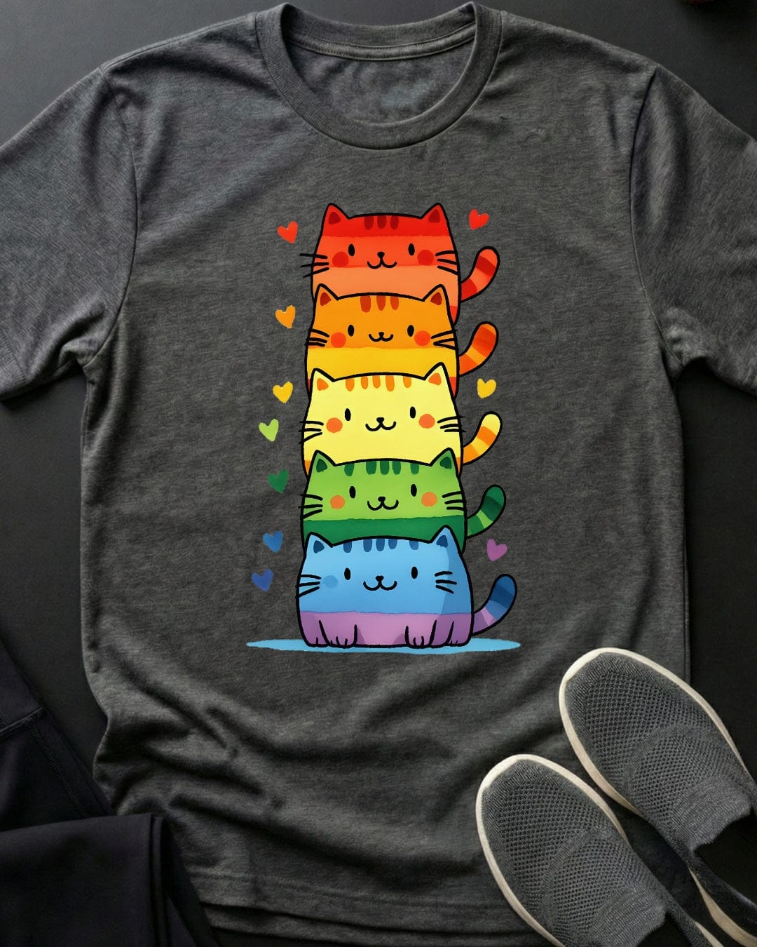 Rainbow Stack Tee