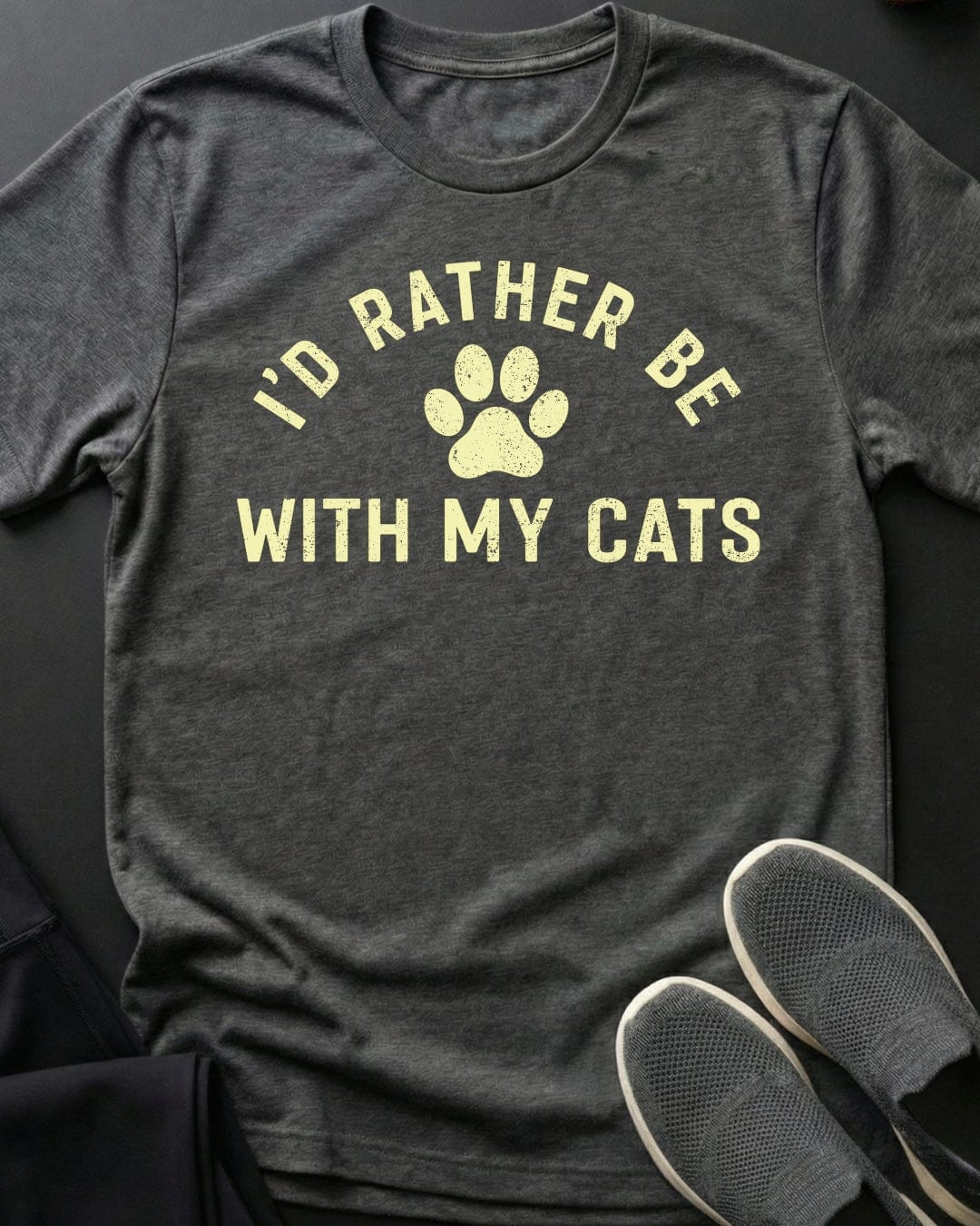 With My Cats Tee