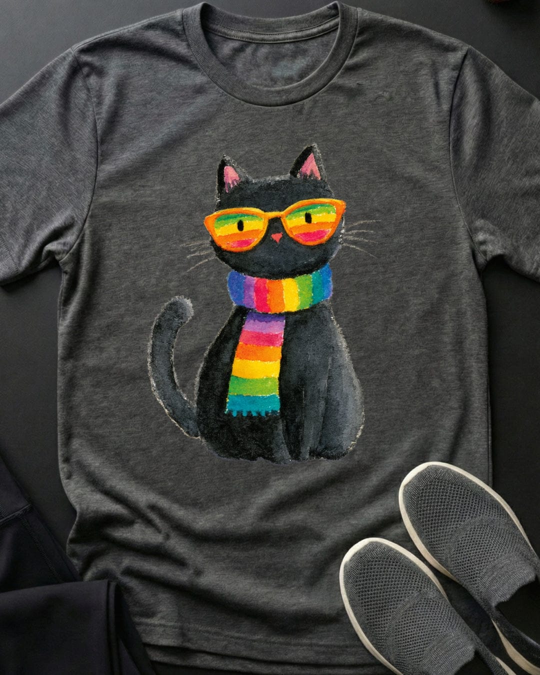 Colorful Cat Tee