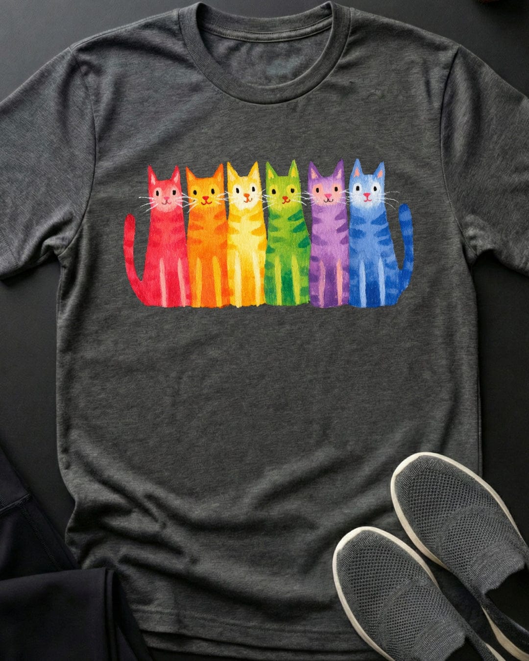 Rainbow Kitties Tee