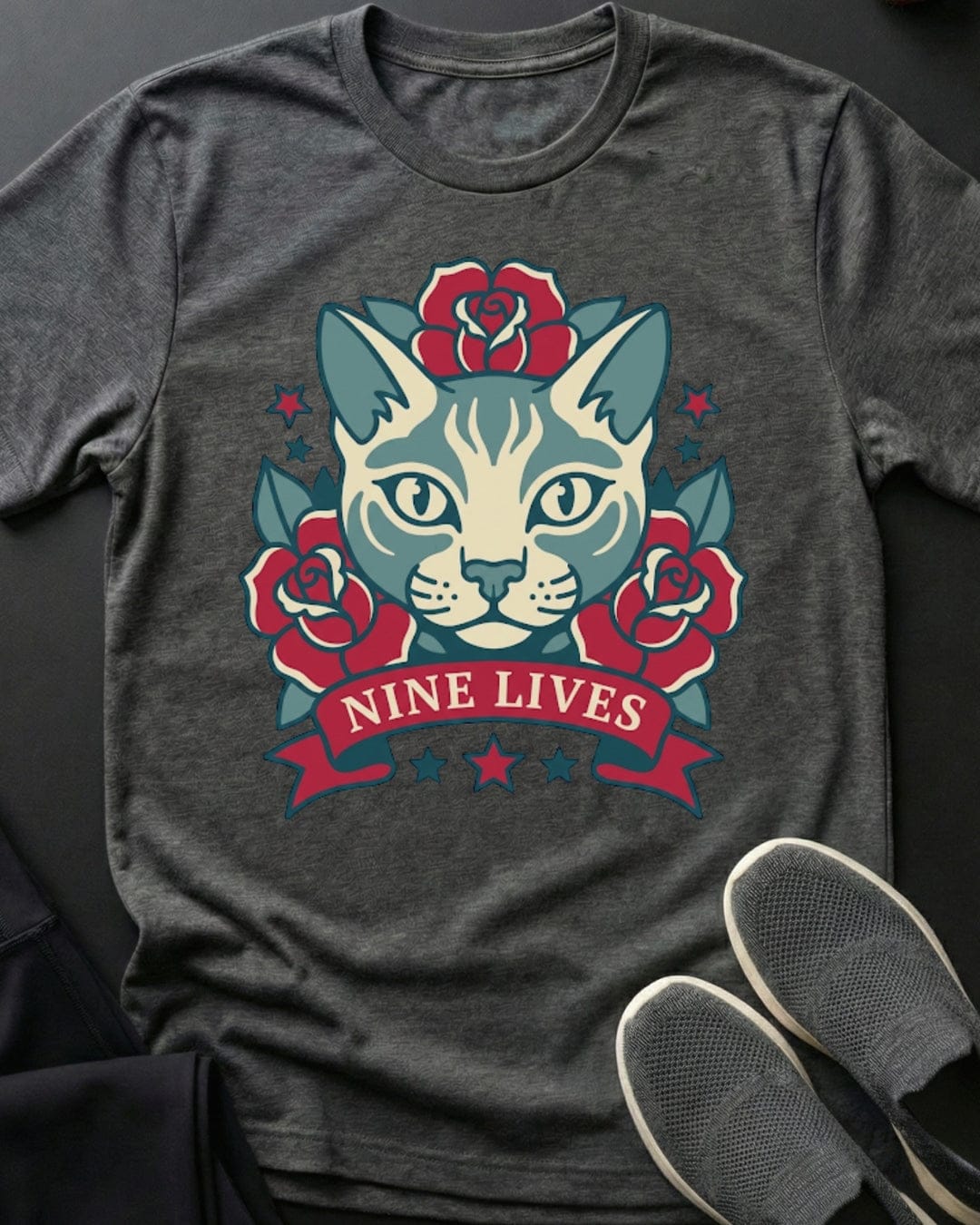 Nine Lives Tee