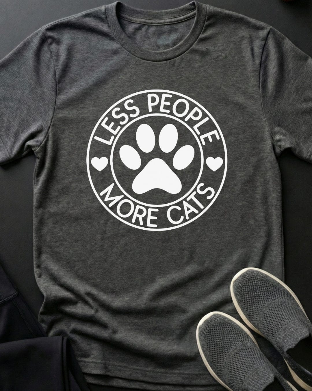 Less People More Cats Tee