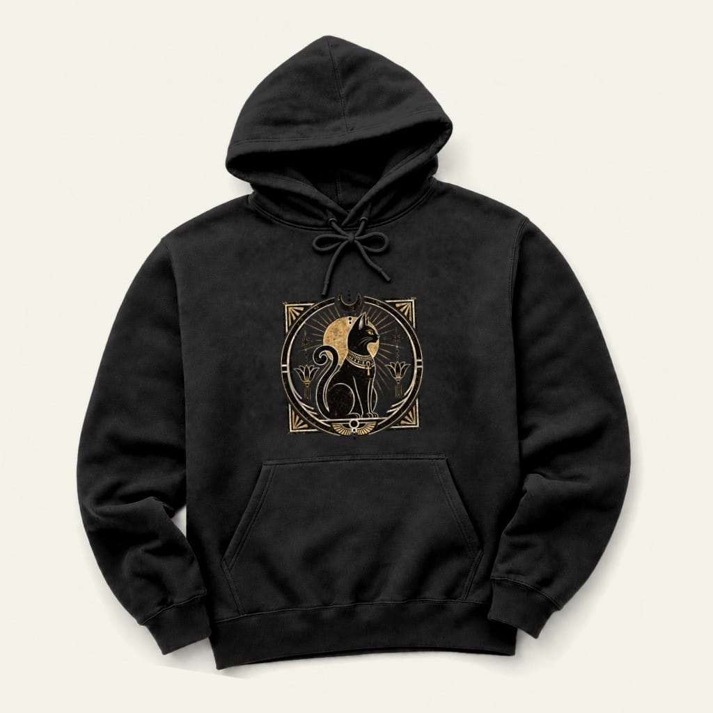 Egyptian Queen Hoodie in Black
