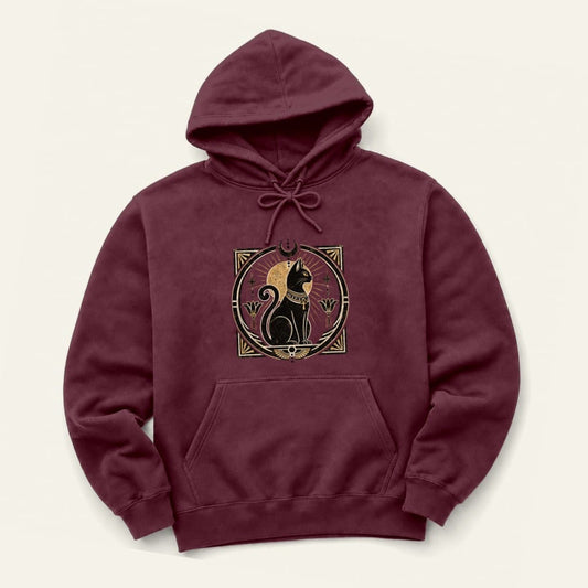 Egyptian Queen Hoodie in Maroon