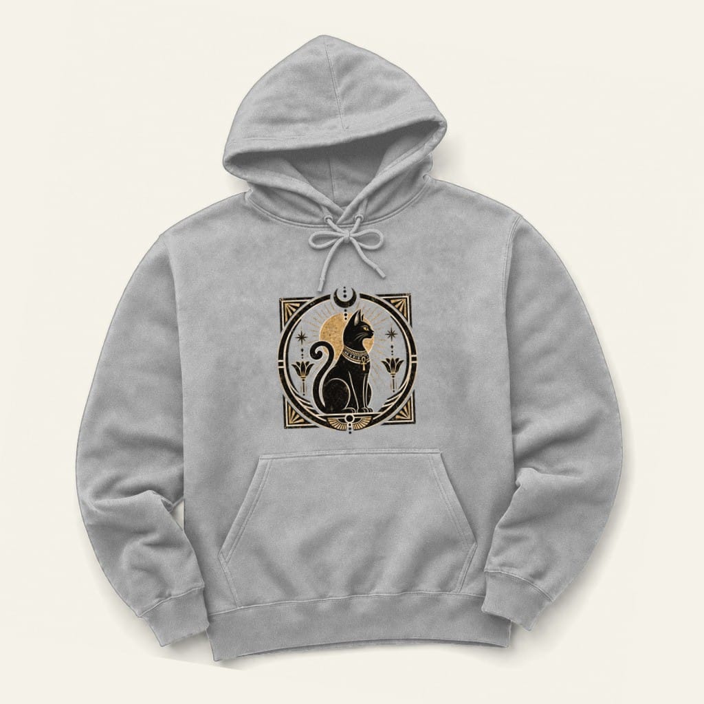 Egyptian Queen Hoodie in Sport Grey
