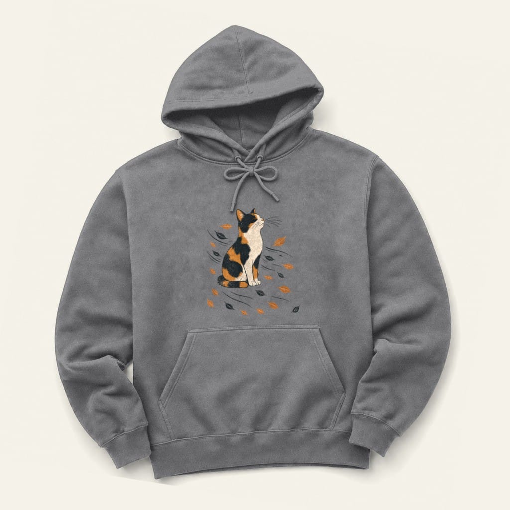 Fall Breeze Hoodie in Graphite Heather
