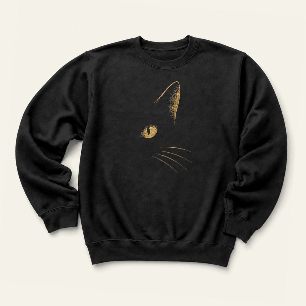 Gaze Sweatshirt in Black
