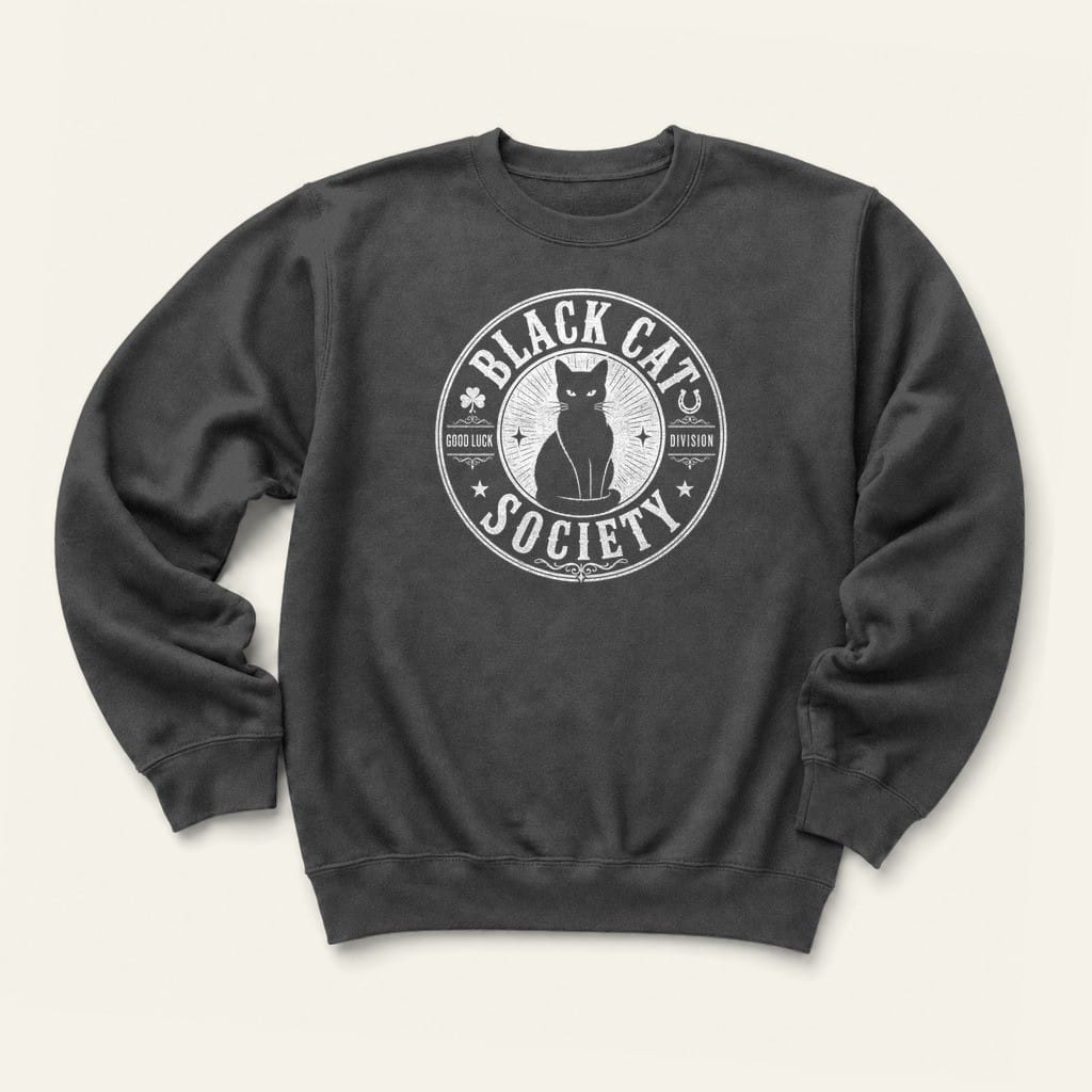 Good Luck Division Sweatshirt in Dark Heather