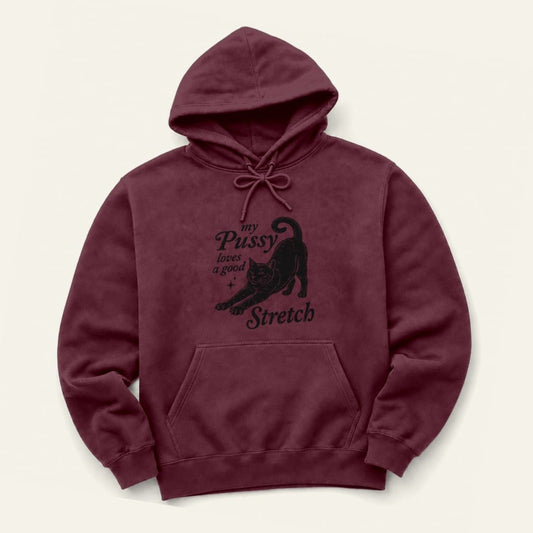 Good Stretch Hoodie in Maroon