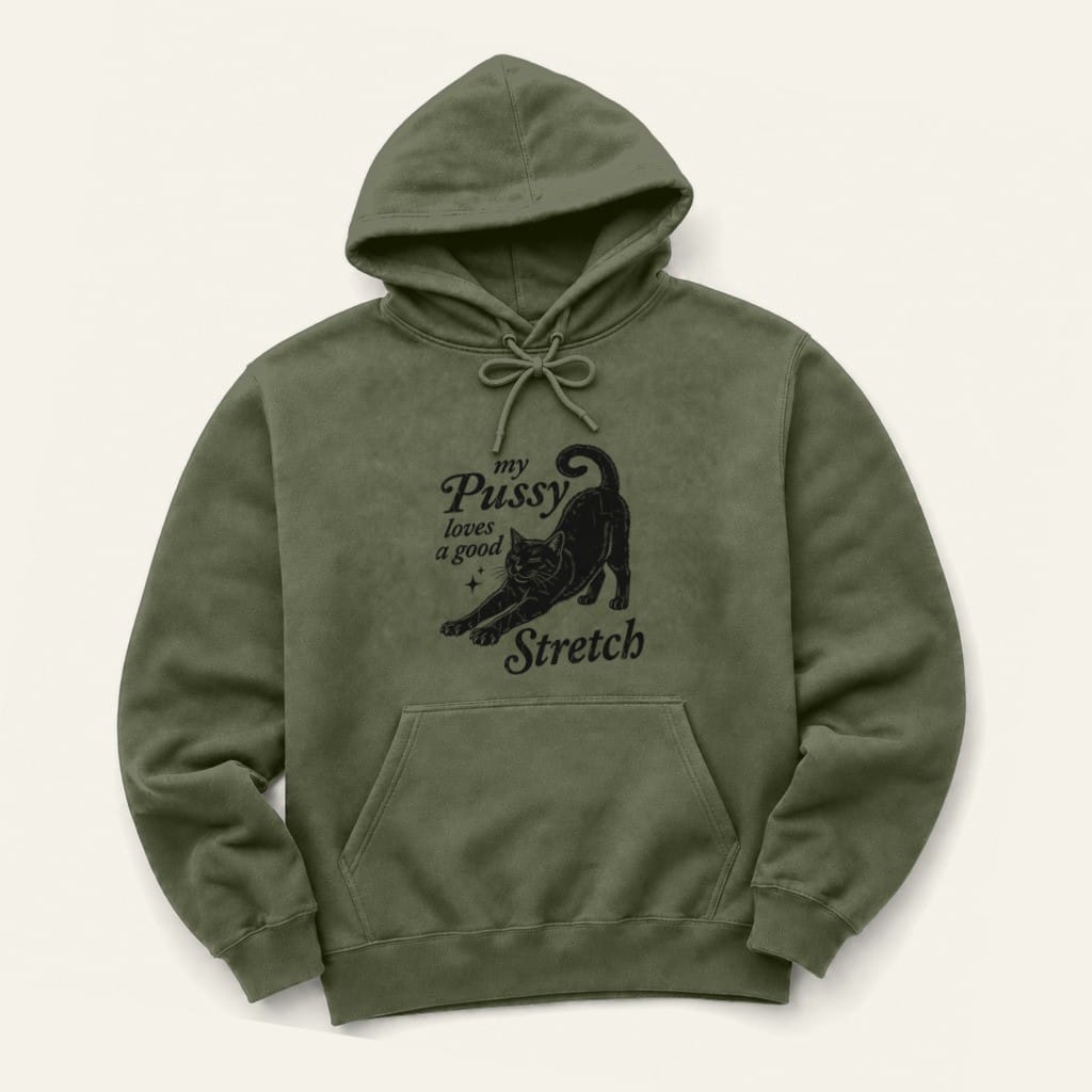 Good Stretch Hoodie in Military Green