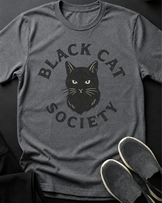 Black Cat Society Tee