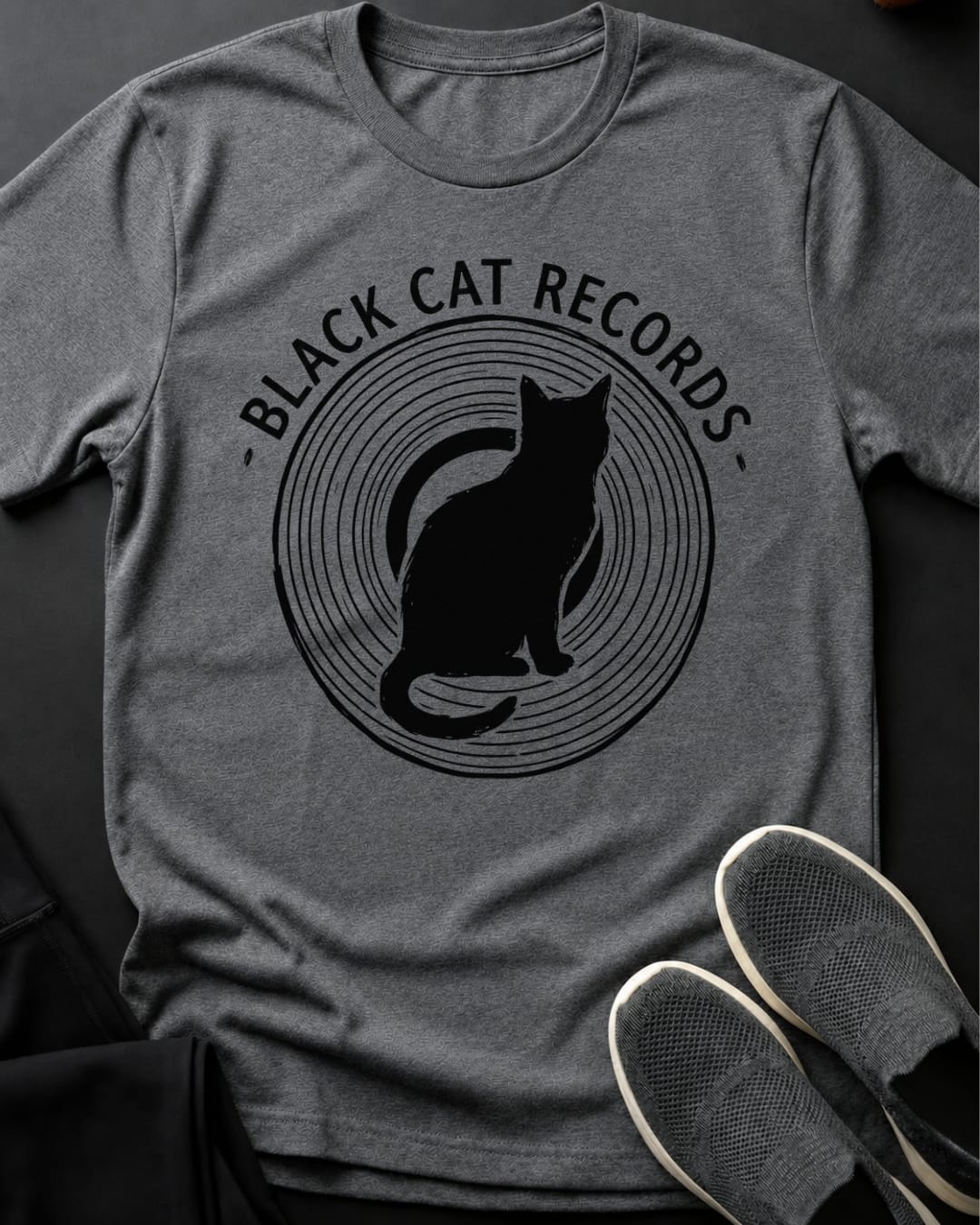 Black Cat Records Tee