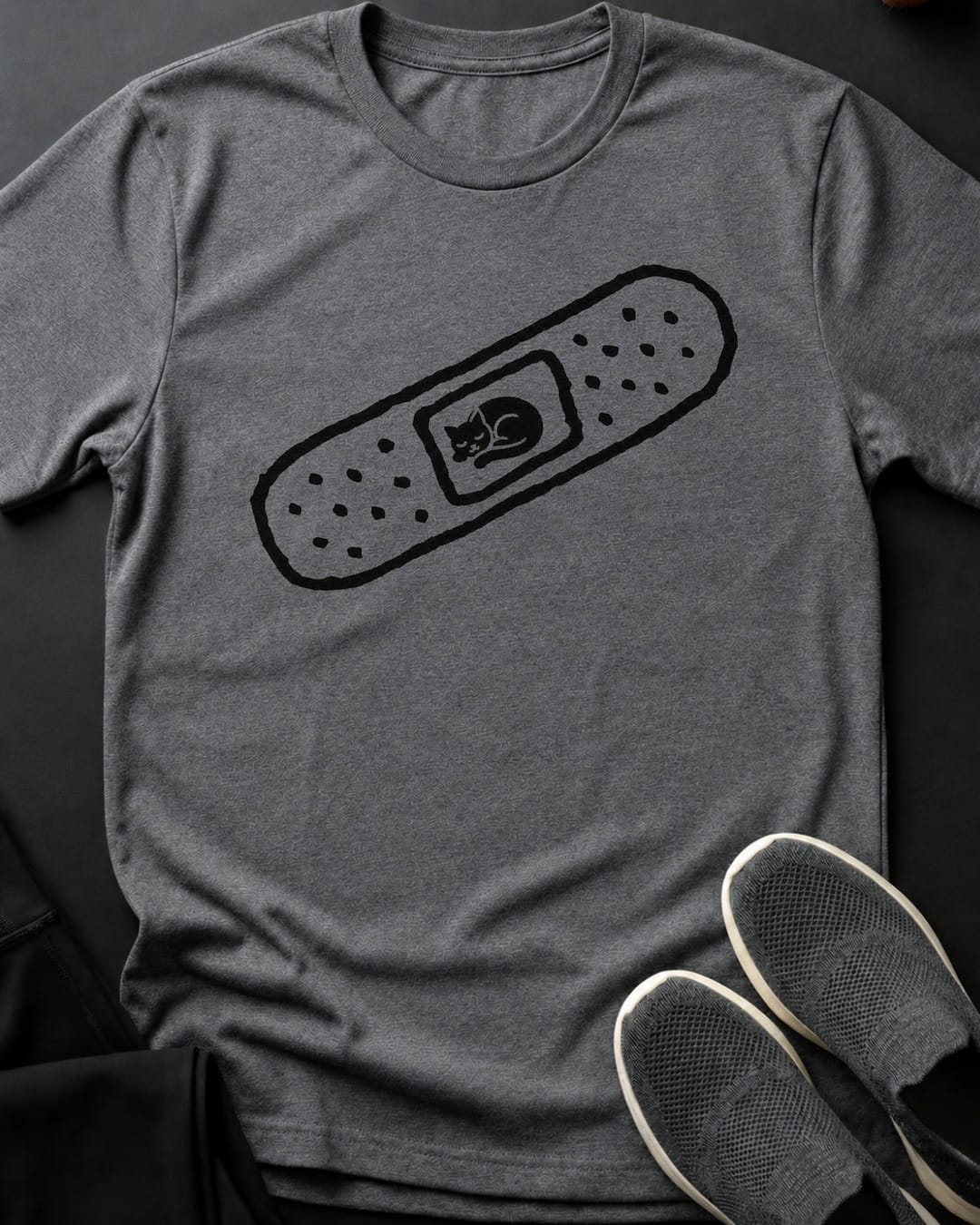 Purrfect Little Patch Tee