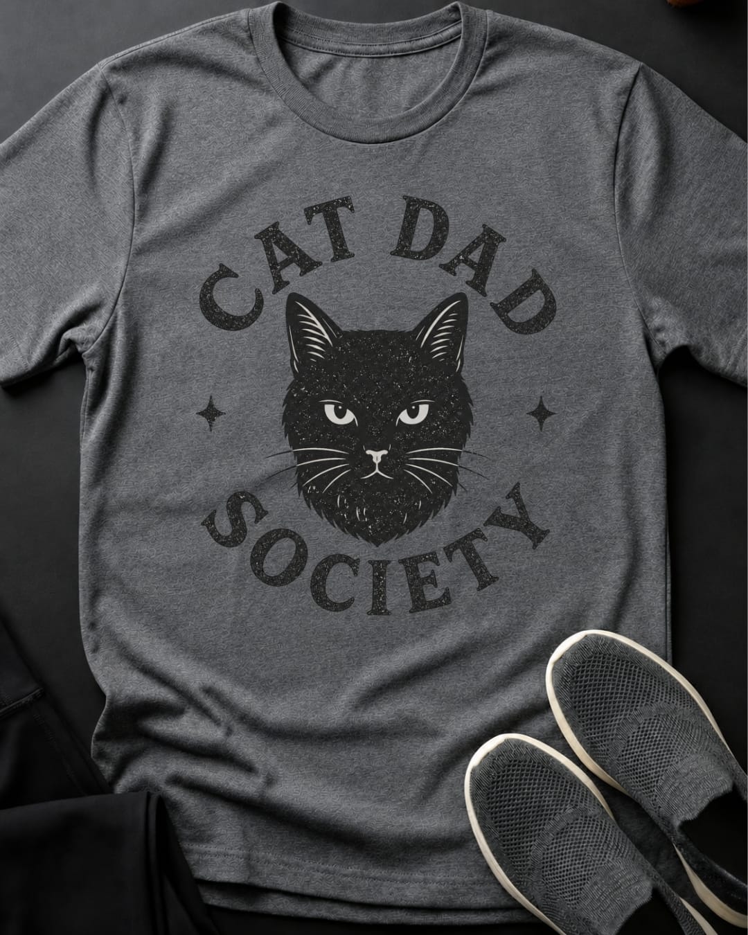 Cat Dad Society Tee