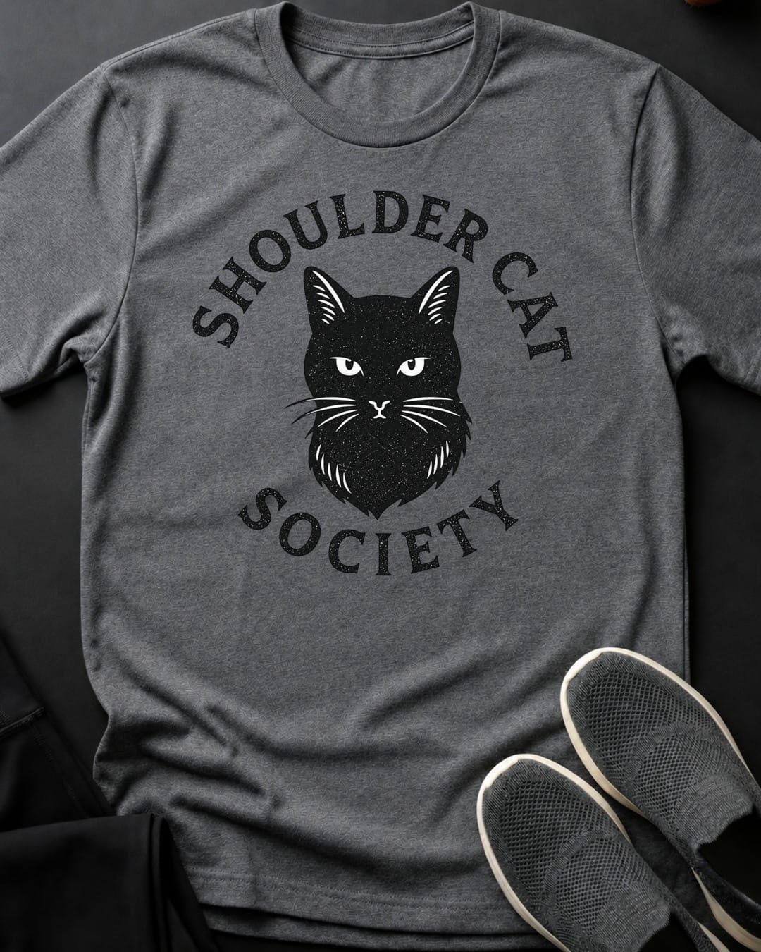Shoulder Cat Society Tee
