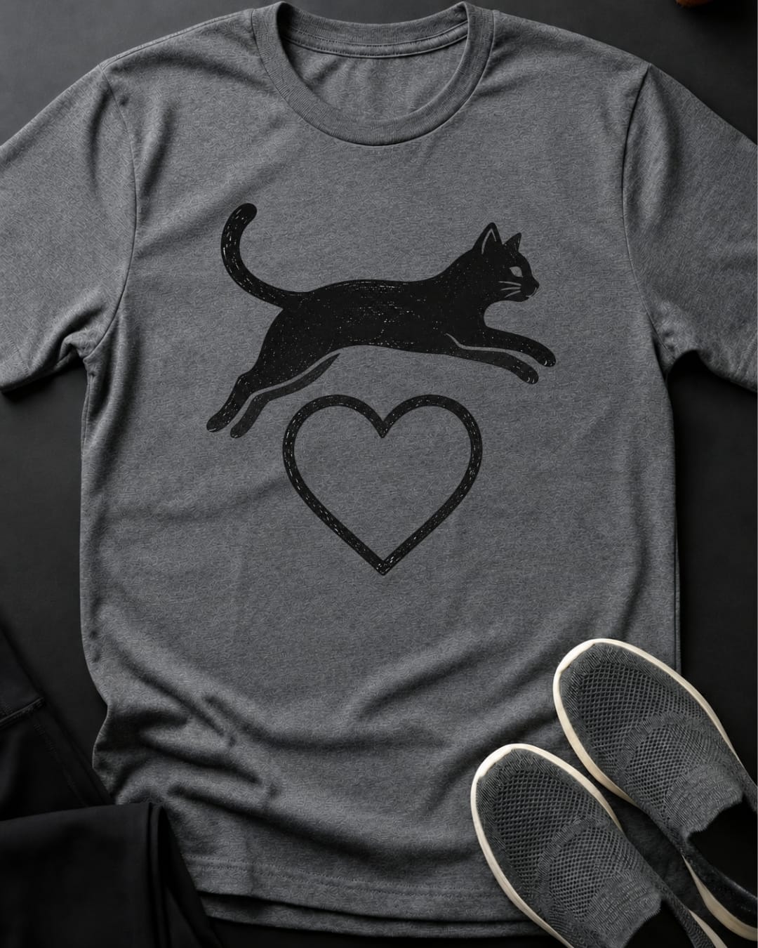 Black Cat Love Tee
